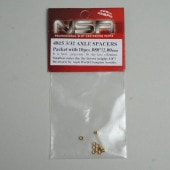 ���� 4815 NSR �����åȥ��� �������륹�ڡ����� 3/32 ��� (10��) 0.080�����/2mm AXLE SPACERS 3/32 .080