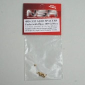 ���� 4816 NSR �����åȥ��� �������륹�ڡ����� 3/32 ��� (10��) 0.100�����/2.5mm AXLE SPACERS 3/32 .100