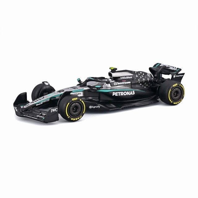 新品 BUR58008A ブラーゴ 1/64 メルセデス AMG ペトロナス F1 Team W16