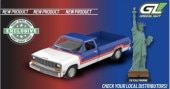 ͽ�� 30599 GreenLight 1/64  1981 Dodge Ram - America 250 Edition with Big Statue of Liberty Figurine 