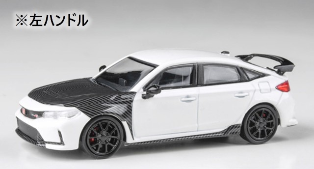 予約 PA55590 PARA64 1/64 ホンダ シビック タイプR FL5 2023 ホワイト