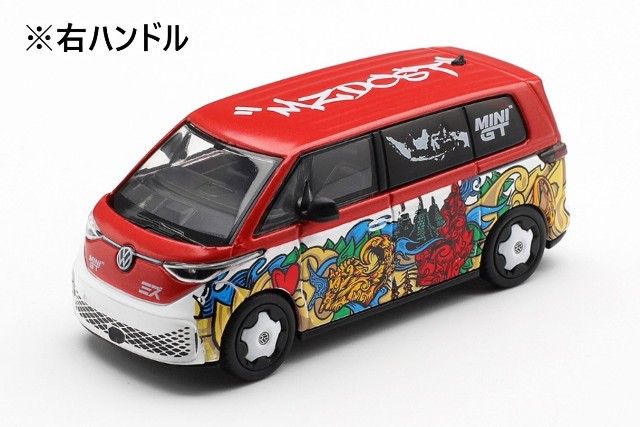 予約 MGT01209-R TSM MINI-GT 1/64 フォルクスワーゲン ID. Buzz ミズ