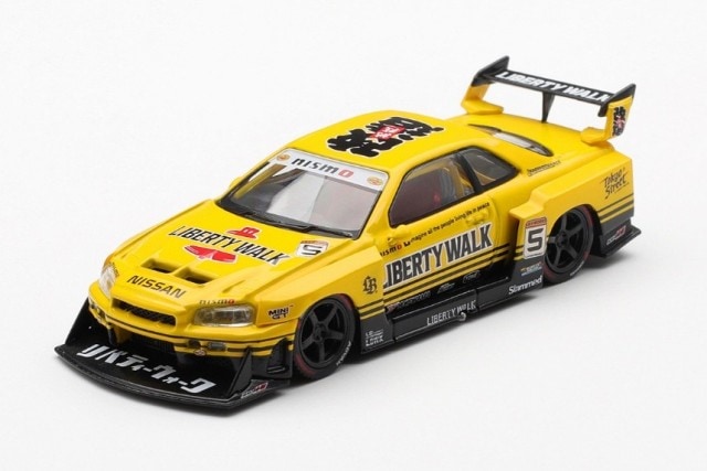 予約 MGT01182-R TSM MINI-GT 1/64 日産 NissanLB-ER34 Super