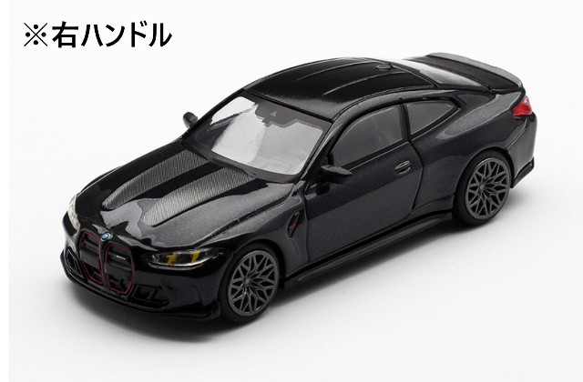 予約 MGT01213-R TSM MINI-GT 1/64 BMW M4 CS ブラックサファイア(右