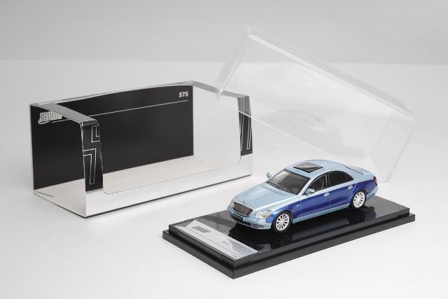 新品 LL-023-97 Shadow pro 1/64 マイバッハ Maybach 57S Ice Blue