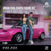 ͽ�� MO223089 MoreArt 1/64  URBAN COOL COUPLE FIGURE SET ���ä����� ���åץ� �˽� �ե����奢 2����