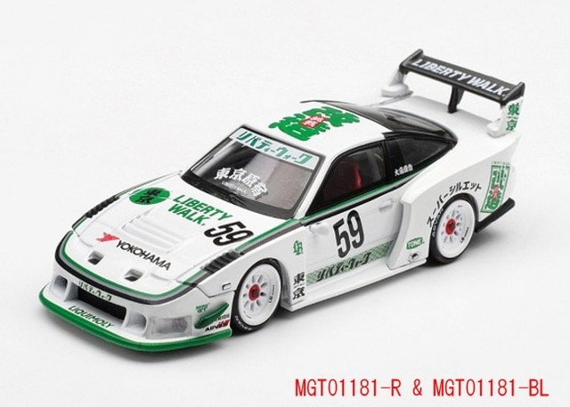 予約 MGT01181-BL TSM MINI-GT 1/64 日産 Nissan LB-Super Silhouette