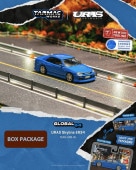 ͽ�� T64G-088-BL Tarmac Works 1/64  URAS Skyline ER34 Blue 