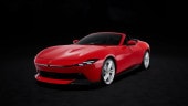 ͽ�� FE051C MR 1/18 �ե��顼�� Ferrari Amalfi Spider Rosso Corsa