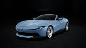 ͽ�� FE051D MR 1/18 �ե��顼�� Ferrari Amalfi Spider Azzurro La Plata