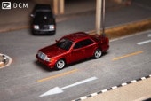 ͽ��  DCM 1/64 �٥�� Benz W124 500E Brabus Candy Red