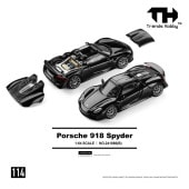 ͽ�� 241086B Trends Hobby TH 1/64 �ݥ륷�� ���ѥ����� Porsche 918 ���ļ��롼�ա��ޥ��ͥåȼ��ա��� Gloss Black
