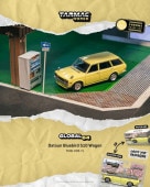ͽ�� T64G-026-YL Tarmac Works 1/64  Datsun Bluebird 510 Wagon Yellow 