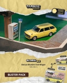 ͽ�� T64G-026-YL-B Tarmac Works 1/64  Datsun Bluebird 510 Wagon Yellow �֥ꥹ��������