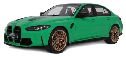  M3 CS　1/24 ミニカー ブラック　※日本未発売 予約 GTS976 OTTO 1/18 BMW M3 CS 2023 (グリーン) , Boost Gear