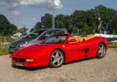 ͽ�� P18166A BBR 1/18 �ե��顼�� ���ѥ����� Ferrari F355 Spider manual gear Rosso Corsa - Beige interior ���ꥢ�������դ�