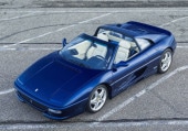 ͽ�� P18176D BBR 1/18 �ե��顼�� Ferrari F355 GTS targa - manual gear Blu Le Mans - Cream interior - Ex Schumacher ���ꥢ�������դ�