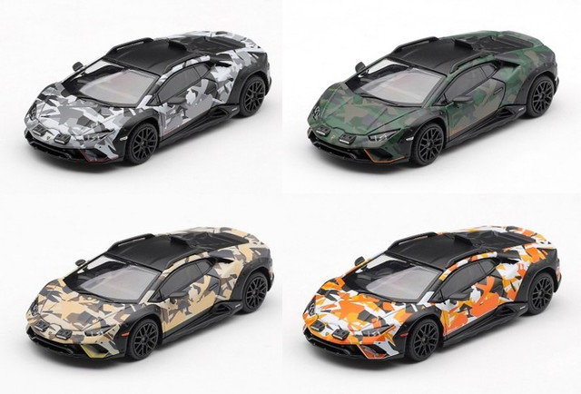 MINI GT ランボルギーニ　2台セット 予約 MGTS0026 TSM MINI-GT 1/64 ランボルギーニ ウラカン ステラート