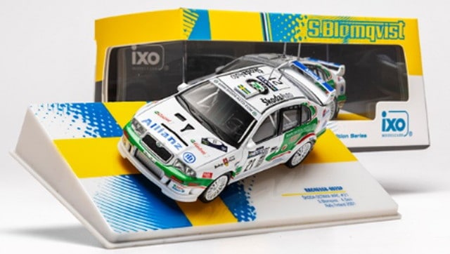 予約 RAC465SB2SP イクソ 1/43 シュコダ オクタビア WRC 2001年 ラリー