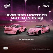 ͽ�� MM64-RWB993-013 ModelModel MM 1/64  RWB993 GT Wing Hooster Matte Pink �֥ꥹ��������