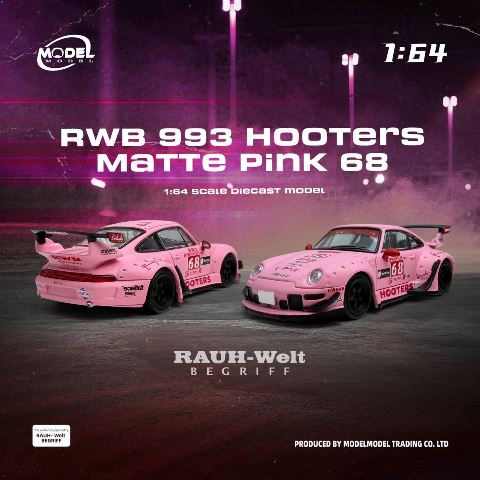 予約 MM64-RWB993-013 ModelModel MM 1/64 RWB993 GT Wing Hooster