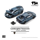 ͽ�� 241082A Trends Hobby TH 1/64 ���ܥ륮���� �ƥ��ꥪ Lamborghini Temerario Matte Blue #125