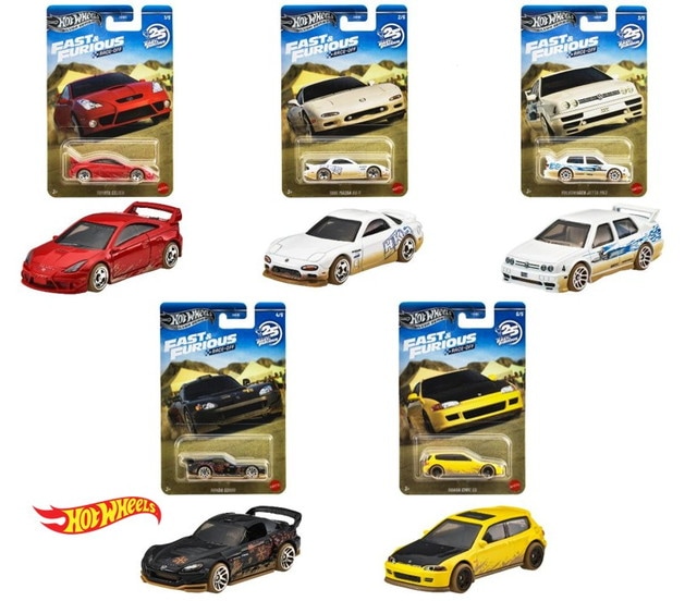 予約 HNR88-986P ホットウィール ワイルド・スピード テーマ アソート