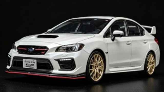 予約 5559 サンスター 1/18 スバル WRX STI EJ20 ファイナル
