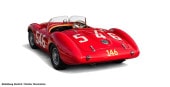 ͽ�� M-303 CMC 1/18 �ե��顼�� ���ѥ����� Ferrari 375 MM Spider �� #546 Mille Miglia ����1500pcs