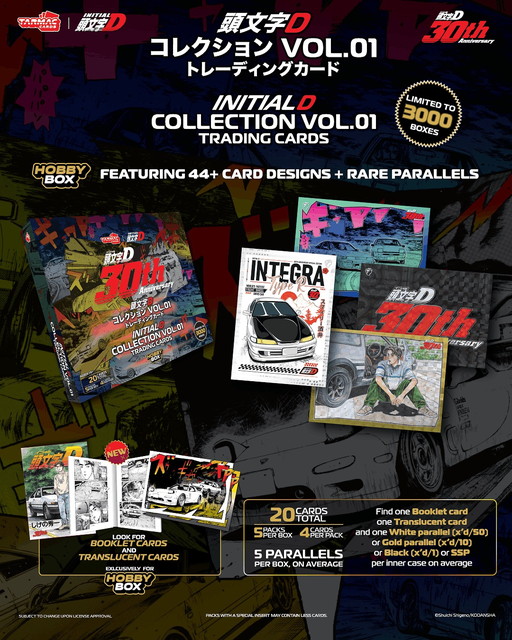 新品 TC-IDC-H01 Tarmac Works TARMAC CARDS 頭文字D Initial D