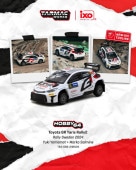 ͽ�� T64-092-24RS34 Tarmac Works 1/64 �ȥ西 Toyota GR Yaris Rally2 Rally Sweden 2024 ����ͺ�� / Marko Salminen 