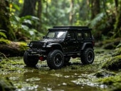 ͽ�� KS-102-649 GCD �����󥳡��ץץ������� 1/64 ������ ��󥰥顼 Jeep Wrangler Black (LHD)
