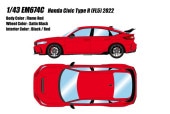 ͽ�� EM674C �ᥤ�����å�/�����ɥ��� 1/43 �ۥ�� Honda Civic Type R(FL5)2022 �ե쥤���å�