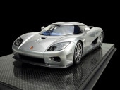 ͽ�� F207-01 �ե���ƥ������� 1/18 �����˥����� Koenigsegg CCX 7066 Silver ����С� ��������150��