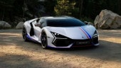 ͽ�� LS543NA63B LOOKSMART 1/43 ���ܥ륮���� Lamborghini Revuelto NA63 Bianco Sideralis with Livery Rosso Mars - Blu Royal