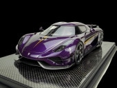 ͽ�� F200-92 �ե���ƥ������� 1/18 �����˥����� Koenigsegg Regera KAQ Purple Carbon �ѡ��ץ� �����ܥ� ��������35��