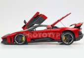 ͽ�� HE180054HP BBR 1/18 �ե��顼�� F80 full open Rosso Supercar wheels carbon / silver polyfoam 