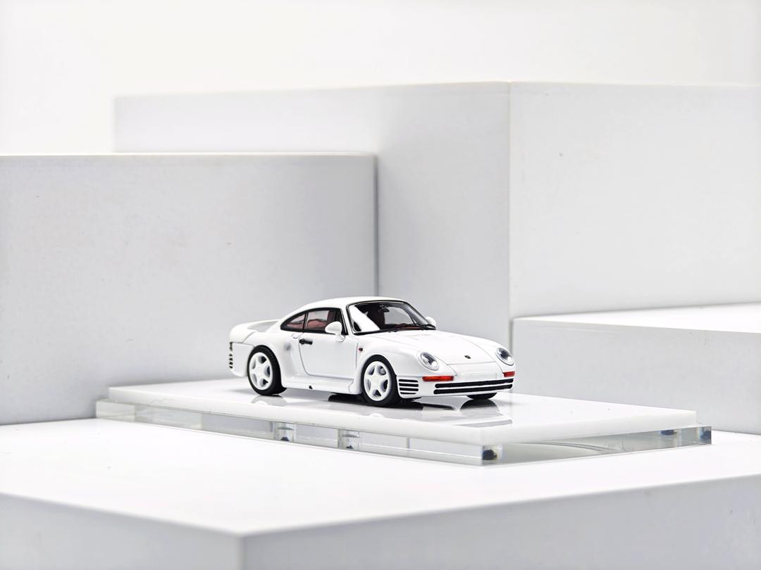 予約 Zincit Model 1/64 Legendary sports car 959 Ivory White, Boost
