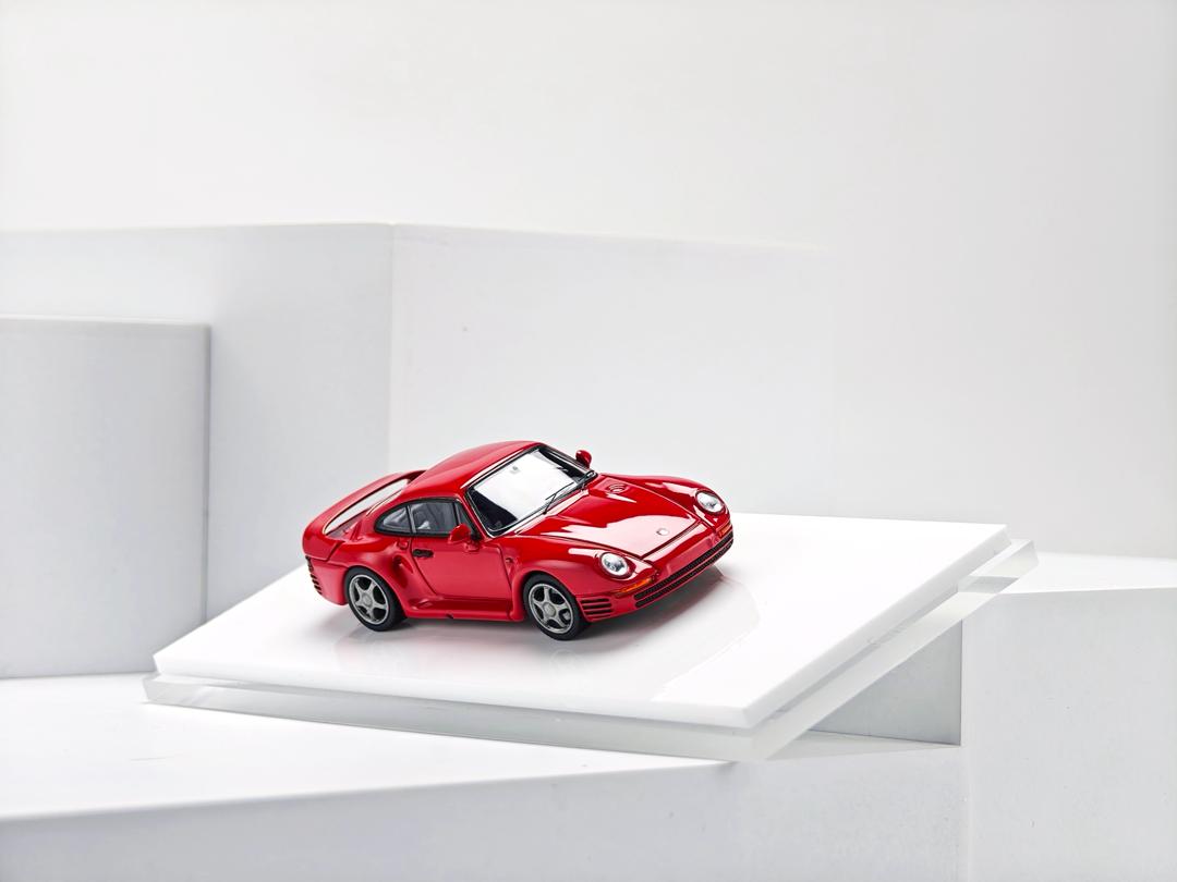 予約 Zincit Model 1/64 Legendary sports car 959 Racing Red, Boost