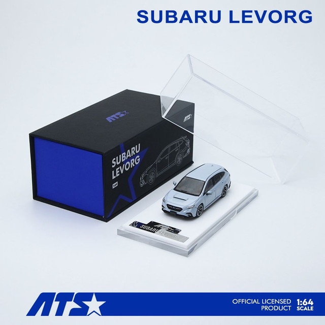 予約 ATS880304 ATS 1/64 スバル レヴォーグ SUBARU LEVORG Cool Gray