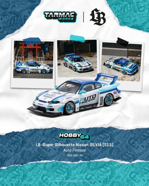 予約 T64-091-AF Tarmac Works 1/64 日産 LB-Super Silhouette Nissan