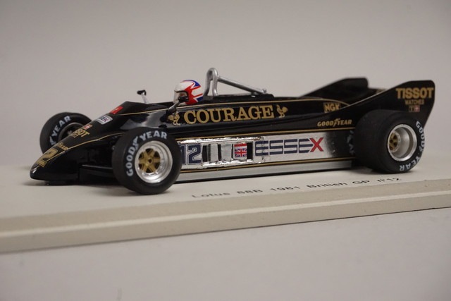 1/43 スパーク LOT-SPK-88GBR ロータス 88B F1 イギリス British GP