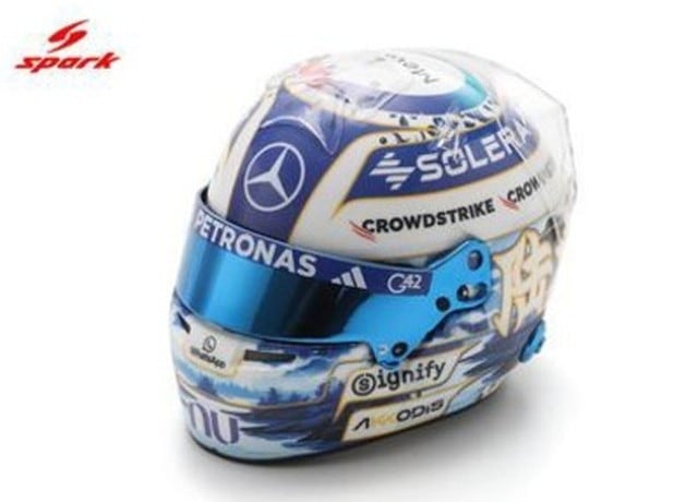 予約 5HF256 スパーク 1/5 Helmet メルセデス Mercedes AMG PETRONAS