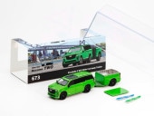 ͽ�� KS-057-673 Shadow Pro 1/64  Cadillac Escalade SUV Apple Green ���������꡼�դ� (LHD)