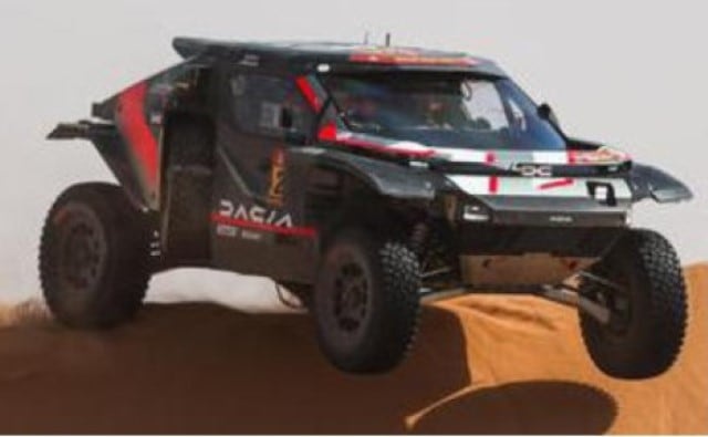予約 S6266 スパーク 1/43 ダチア Dacia Sandrider No.223 7th Dakar