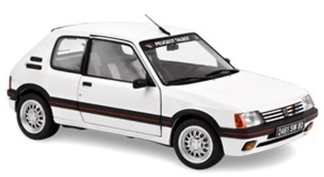 予約 184839 ノレブ 1/18 プジョー 205 GTi 1.9 1989 PTS デコ メイ