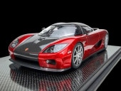 ͽ�� F209-77 �ե���ƥ������� 1/18 �����˥����� Koenigsegg CCX 7067 Candy Apple Red �����ǥ� ��å� ��������100pcs
