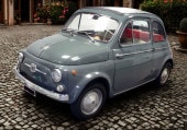 ͽ�� RGM18004D BBR 1/18 �ե����å� FIAT 500 D Grigio Medio 