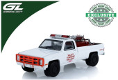 ͽ�� 30579 GreenLight 1/64 ���ܥ졼 1983 Chevrolet K20 Custom Deluxe 4��4 Brush Fire Truck - Valley Township Fire Department ��Heavy Chevy�� 