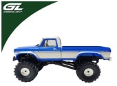 ͽ�� 86651 GreenLight 1/43 �ե����� 1979 Ford F-250 - Medium Blue Metallic with Silver Stripe 